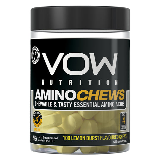 VOW Amino Chews Nutrition Supplements Simon Evans Physiotherapy
