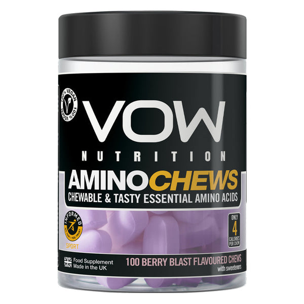 VOW Amino Chews Nutrition Supplements Simon Evans Physiotherapy