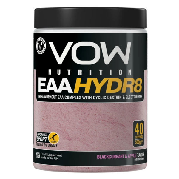 VOW EAA Hydr8 Blackcurrant and Apple Supplements Sports Simon Evans Physiotherapy