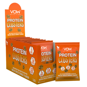VOW Nutrition Protein Clusters Nacho Cheese Crunch Simon Evans Physiotherapy